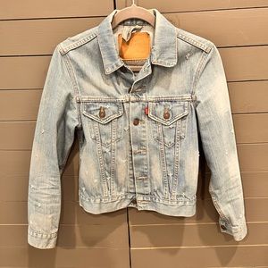 Levi’s Distressed Denim Jacket